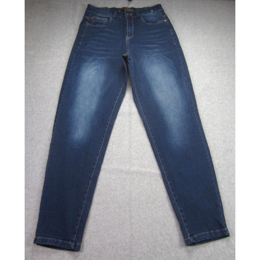 Judy‎ Blue Jeans Womens Small 26x28.5 Blue Skinny High Rise Dark Wash Stretch